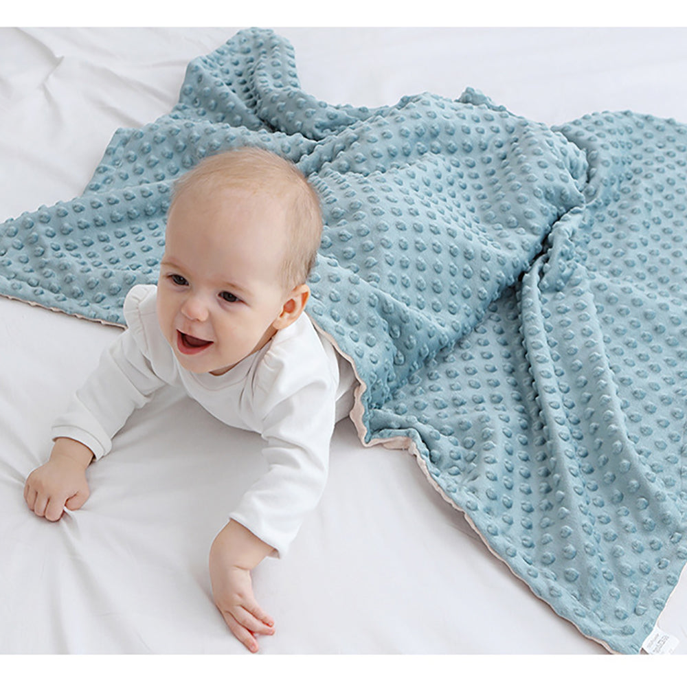 Baby Blanket For Girls Super Soft Double Layer With Dotted Backing Soft Baby Blanket With Dotted Backing Newborn Nursery Swaddling Blankets Infants Boys Girls Receiving Blanket For Toddler